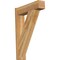 Ekena Millwork Traditional Block Rough Sawn Outlooker, Western Red Cedar, 8"W x 30"D x 42"H OUT08X30X42TRA05RWR - alternate 1